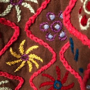 Free people embroidered skirt SOLD!